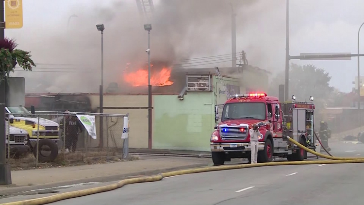 Crews respond to fire just off I-94 in north Minneapolis — KARE 11 Local — Gopher, Laredo Community news