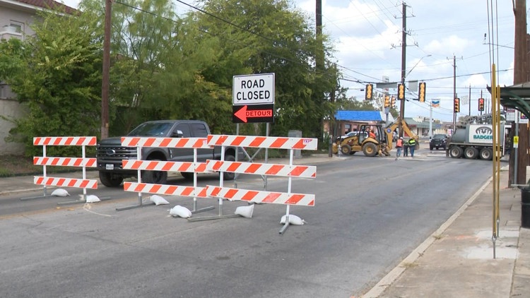 San Antonio water main project brings months of closures to East Hildebrand — KENS 5 (San Antonio), Laredo Community news